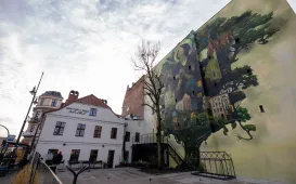 Odsłonięcie muralu "Piecza toruńska", 6.12.2024 r.