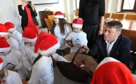 Świąteczna wizyta Piernikowych Rycerzy, 12.12.2024 r.