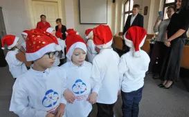 Świąteczna wizyta Piernikowych Rycerzy, 12.12.2024 r.