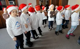 Świąteczna wizyta Piernikowych Rycerzy, 12.12.2024 r.