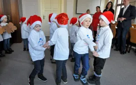 Świąteczna wizyta Piernikowych Rycerzy, 12.12.2024 r.