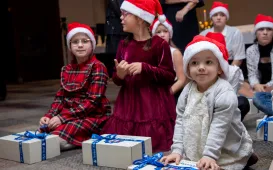 Wigilijne spotkanie w Oratorium