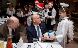 Wigilijne spotkanie w Oratorium