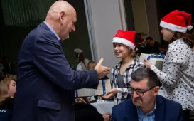 Wigilijne spotkanie w Oratorium