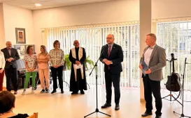 Świąteczne spotkanie z podopiecznymi DPS