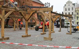 Budowa Szopki Bożonarodzeniowej, 10.12.2024 r.