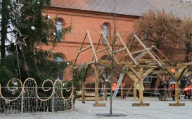 Budowa Szopki Bożonarodzeniowej, 10.12.2024 r.