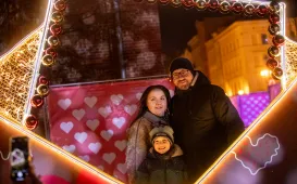 Walentynkowy wieczór w Rynku Staromiejskim