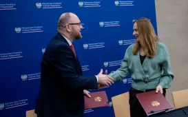 Podpisanie umowy na realizację projektu "Wygrana rodzina"