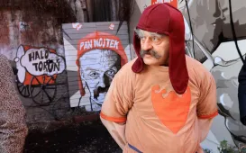 Legendy toruńskiej starówki na muralu