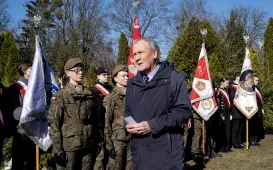 Urodzinowe kwiaty dla gen. Zawackiej, 19.03.2025 r.