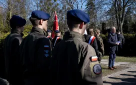 Urodzinowe kwiaty dla gen. Zawackiej, 19.03.2025 r.