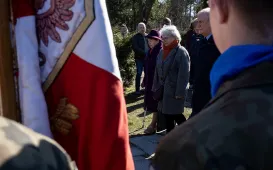 Urodzinowe kwiaty dla gen. Zawackiej, 19.03.2025 r.