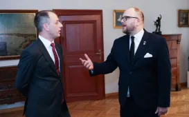 Spotkanie z  I zastępcą Mera Kowna, 14.03.2025 r.