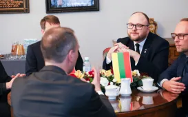 Spotkanie z  I zastępcą Mera Kowna, 14.03.2025 r.