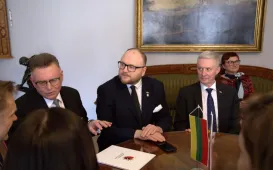 Wizyta ministra kultury Republiki Litewskiej, cz. 1