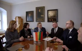 Wizyta ministra kultury Republiki Litewskiej, cz. 1
