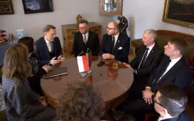 Wizyta ministra kultury Republiki Litewskiej, cz. 1