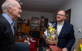 Wizyta u Antoniego Stawikowskiego, 14.04.2025 r.