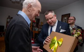 Wizyta u Antoniego Stawikowskiego, 14.04.2025 r.