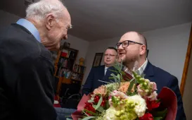 Wizyta u Antoniego Stawikowskiego, 14.04.2025 r.