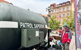 Wystawa sprzętu na Rynku Nowomiejskim, 17.05.2025 r.