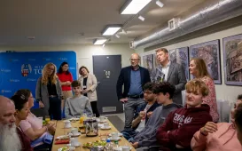 Wizyta młodzieży z Bryan-College Station High Schools w Teksasie