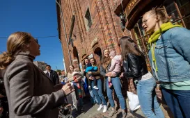 Odsłonięcie rzeźby anioła, 6.05.2025 r. 