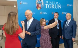 Toruń przywitał gości z Think Tank Forum