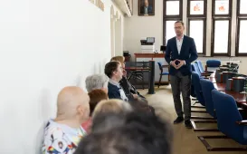 Seniorzy w Urzędzie Miasta Torunia, 5.06.2025 r.