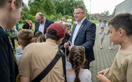 Festyn z okazji Dnia Dziecka w SP nr 35