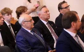 Wręczenie nominacji konsulowi honorowemu Peru w Toruniu