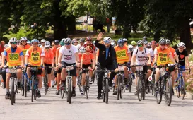 Pofrekwencyjny rajd rowerowy