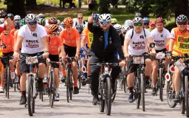 Pofrekwencyjny rajd rowerowy