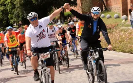 Pofrekwencyjny rajd rowerowy