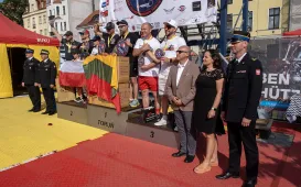 Medale na najtwardszych strażaków