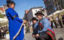 Intronizacja Króla Kurkowego.