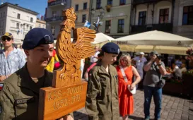 Intronizacja Króla Kurkowego.