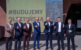 Budujemy ul. Olsztyńską - konferencja prasowa