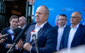 Budujemy ul. Olsztyńską - konferencja prasowa