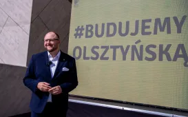 Budujemy ul. Olsztyńską - konferencja prasowa