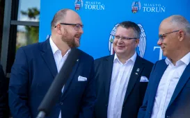 Budujemy ul. Olsztyńską - konferencja prasowa