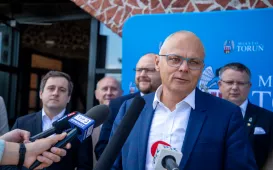 Budujemy ul. Olsztyńską - konferencja prasowa