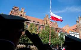 Promocja oficerska na Rynku Staromiejskim