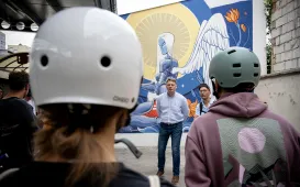 Anielskie murale w Toruniu, 25.07.2025 r.