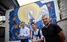 Anielskie murale w Toruniu, 25.07.2025 r.