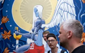 Anielskie murale w Toruniu, 25.07.2025 r.