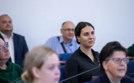 Wizyta uczestników obozu „Młodzież dla pokoju” w Urzędzie Miasta Torunia