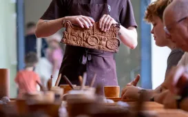 Młodzież z Getyngi i Cheltenham w Muzeum Toruńskiego Piernika