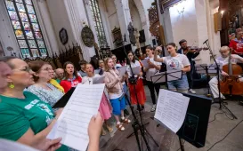 Pożegnanie Pieszej Pielgrzymki Diecezji Toruńskiej na Jasną Górę